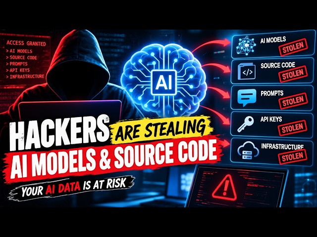 Hackers Are Stealing AI Models & Source Code 🚨 — Your AI Data Is at Risk
