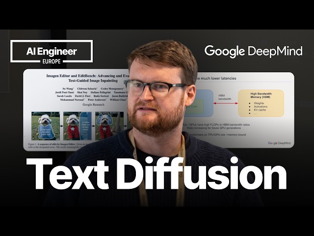 Text Diffusion — Brendan O’Donoghue, Google DeepMind