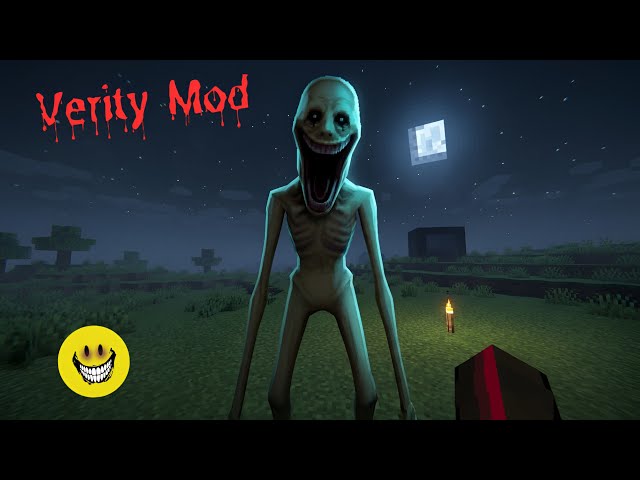 I Tried Verity Mod and It's Really Scary 😨 #minecraft #veritymod 