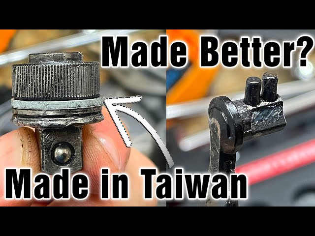 Made Better in Taiwan Difference between Harbor Freight Craftsman Titan Tools (One is Really Bad)