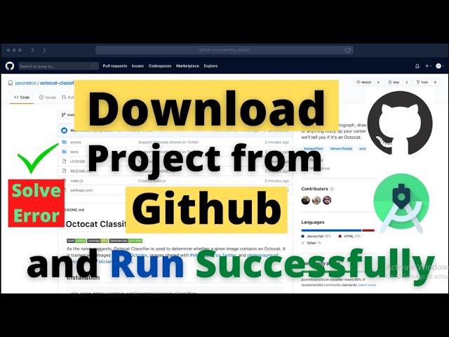 How to Download and Run GitHub Android Projects in Android Studio | Beginners Guide