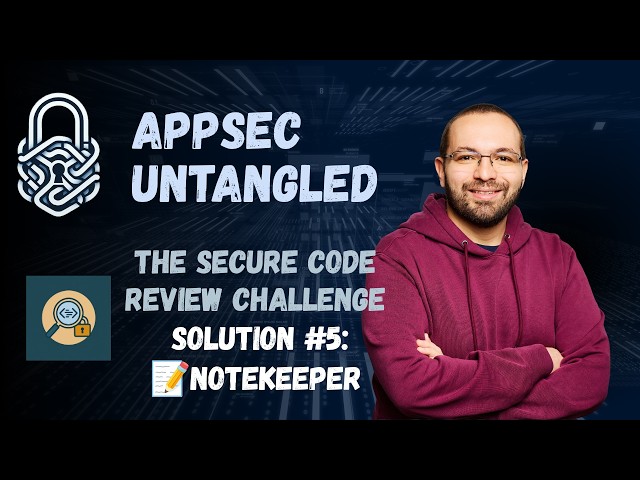 The Secure Code Review Challenge — Solution #5: Notekeeper  (Insecure Deserialization)