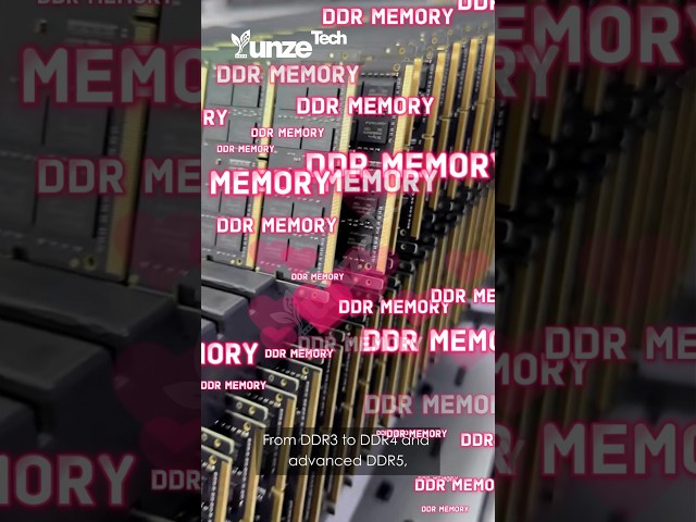 YUNZE DDR Memory: Speed, Stability, and Capacity from 8GB to 64GB