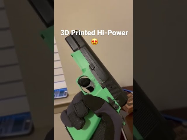 3D Printed Hi-Power π #shorts