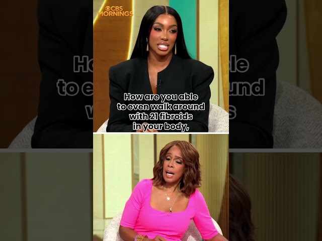 “All I could see was black,” Porsha Williams details the moment she discovered her fibroids #shorts