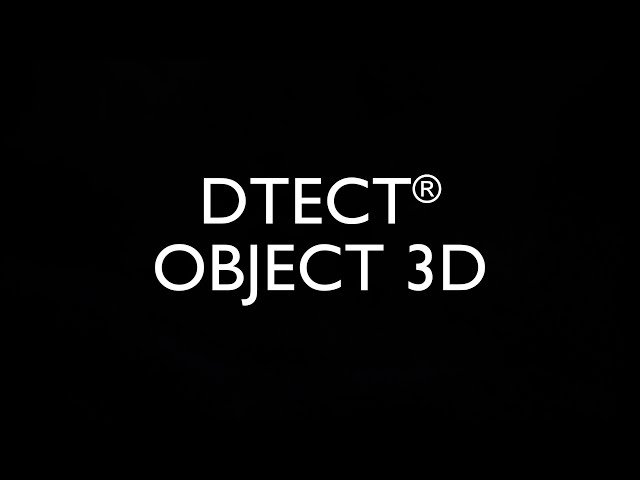 [en] DTECT® Object 3D - The next generation of generation of object recognition