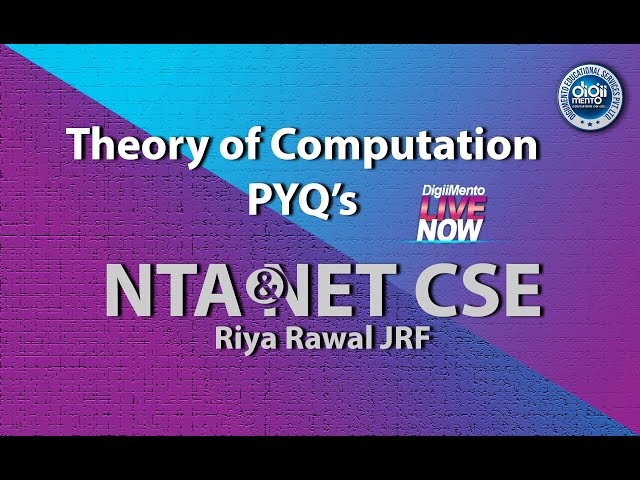 TOC PYQ’s - I | NTA UGC NET |