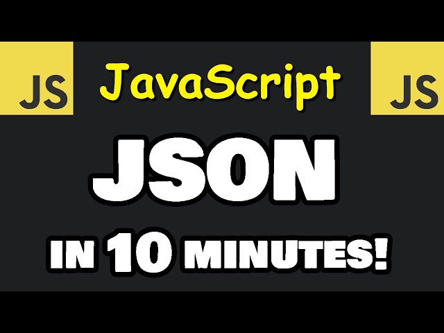Learn JSON files in 10 minutes! 📄