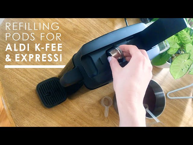 Refilling Coffee Pods: Aldi K-Fee / Expressi Reusable Coffee Capsule