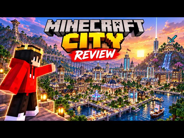 I build city in Minecraft ( part 1 )