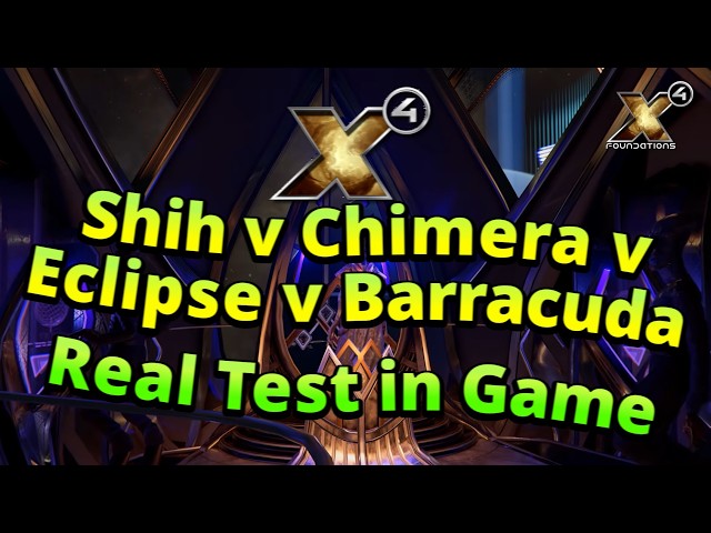 Shih v Chimera v Eclipse v Barracuda in X4 Foundations the fast, quick and easy way tutorial