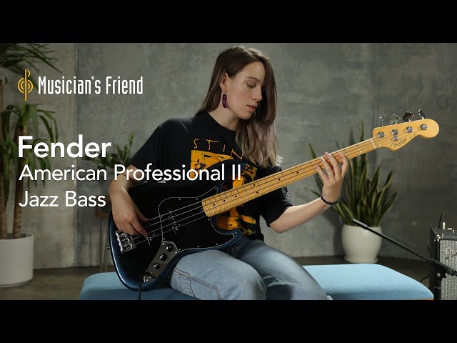 Fender American Professional II Jazz Bass Demo - All Playing, No Talking