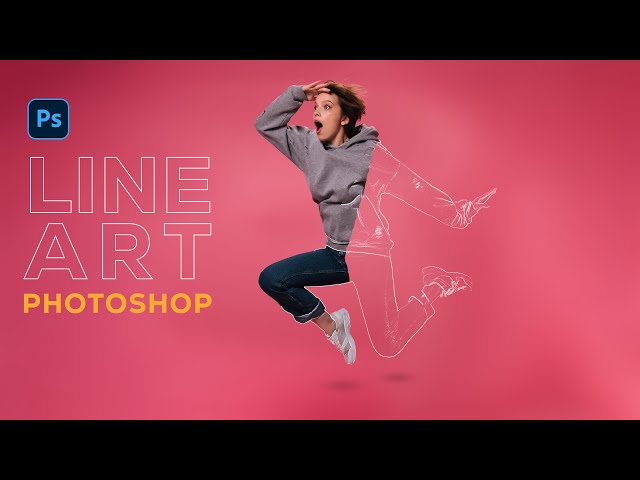 How to Make Line Art Effects in Photoshop | Photoshop Tutorials | BID IT Lab