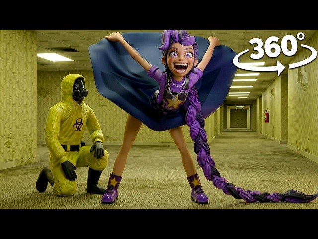 Lily Lovebraids Found You in the Backrooms! 😱 | 360° VR 4K