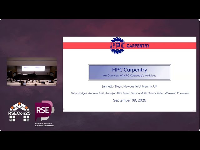HPC Carpentry - Jannetta Steyn