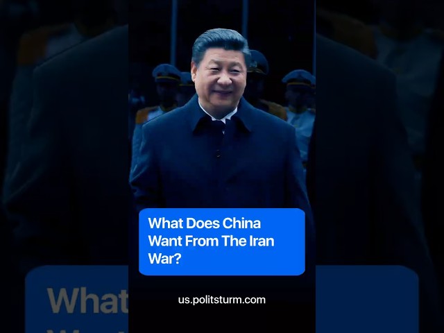 What Does China Want From The Iran War? #china #usa #iran #war #israel #politics #news