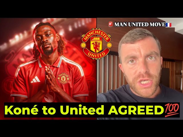 FINALLY! Man United AGREE £47m for Manu Koné as Fabrizio Romano CONFIRMED today...