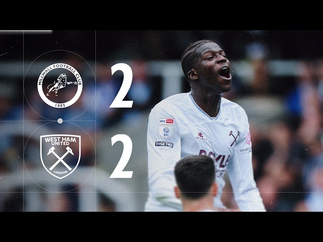 Millwall 2-2 West Ham | Championship Extended Highlights