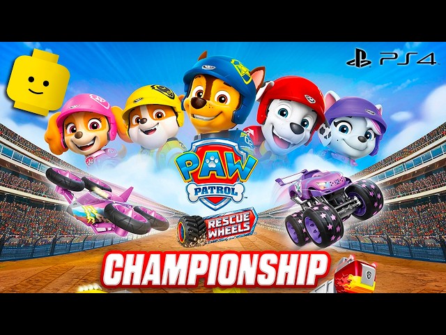 PAW Patrol Rescue Wheels Championship Full Videogame | US English | PS4 Gameplay