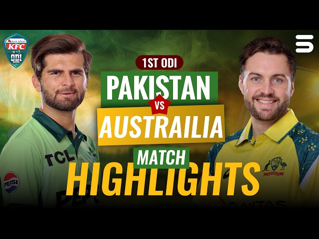 Short Match Highlights | Pakistan vs Australia | 1st OD | ODI Series 2026 | PCB | M9J1H