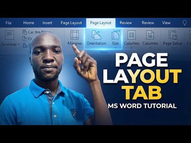 Master the page layout tab in Microsoft Word step by step 