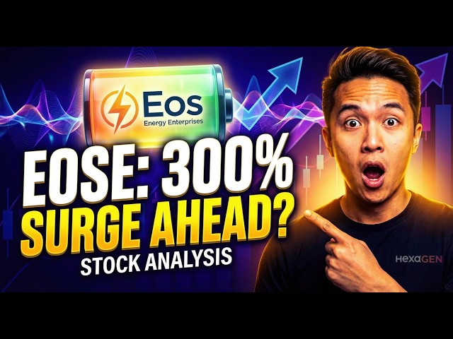 $EOSE Eos Energy Enterprises Inc - 60 Second Analysis - Jan 14, 2026 #EOSE #EOSENERGY #STOCKMARKET