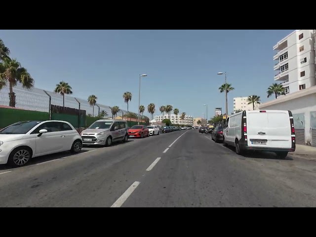 ....from A from Playa Meloneras to B Faro de Maspalomas