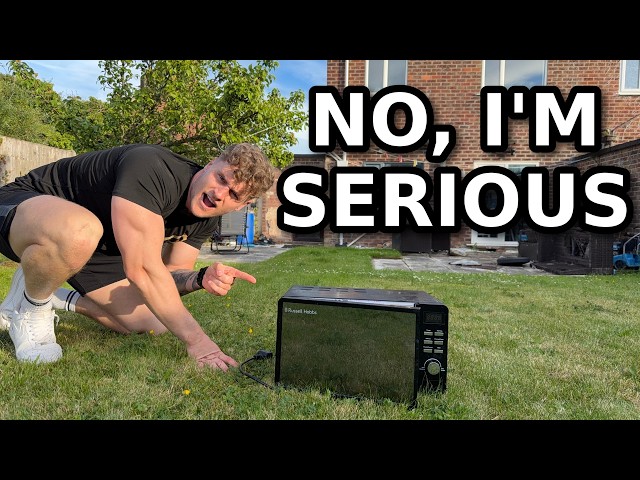 I Put a Microwave Outside My House to Stop Burglars (Here's Why)