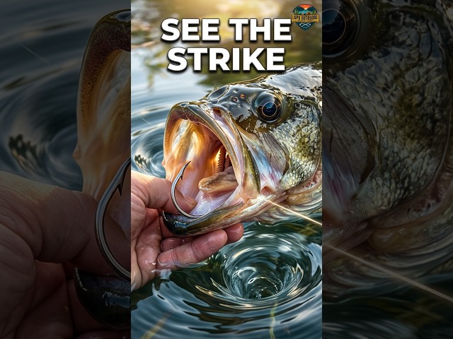 Don't Just Feel the Bite: Watch This! #fishing #shorts