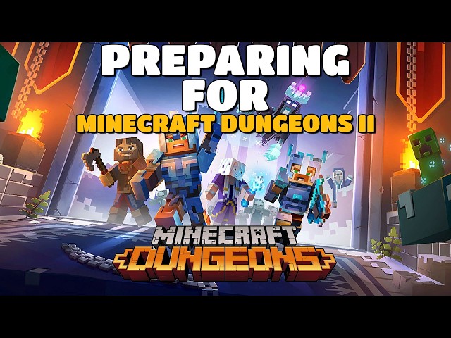 Preparing for Minecraft Dungeons II! ARPG Dungeon Crawler AND LOOT - Minecraft Dungeons Gameplay