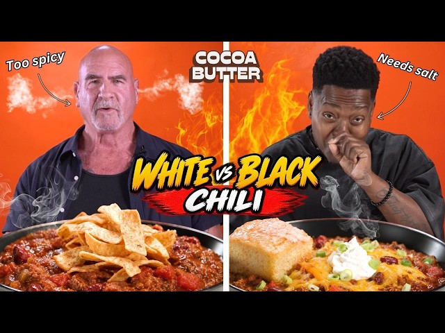 White vs Black: We Try Each Other's Chili ⎹ Taste Wars