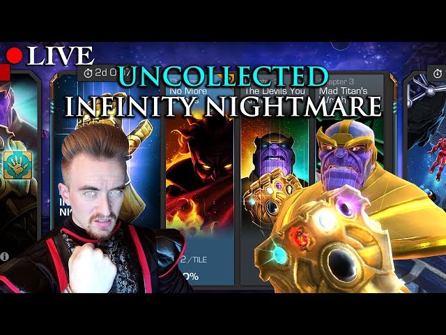 LIVE: Uncollected - Infinity Nightmare | Marvel: Contest of Champions