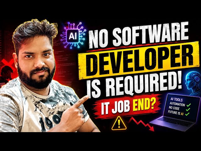 SOFTWARE DEVELOPER IS DEAD? 💀 | The Truth About Developer Jobs in 2026 #jobs