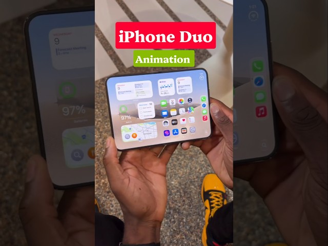 iPhone Duo Animation on ANY Android 🤯 FREE!