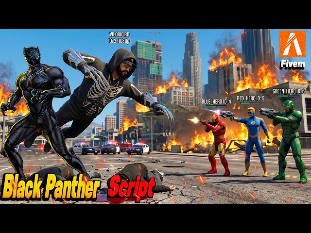 Black Panther - SCRIPT FIVEM