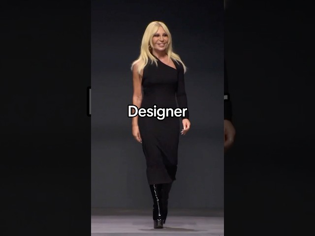 Designer VS Designs (Donatella Versace) #fashionshort #donatellaversace #versace #designer #design