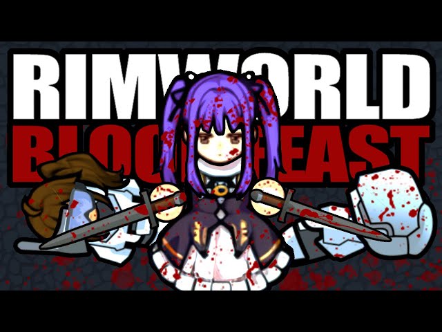 Building a Vampiric Empire on a Planet of ONLY Darkness | Rimworld: Blood Feast #1