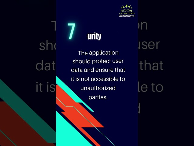 10 ways to having a good user experience in the Application