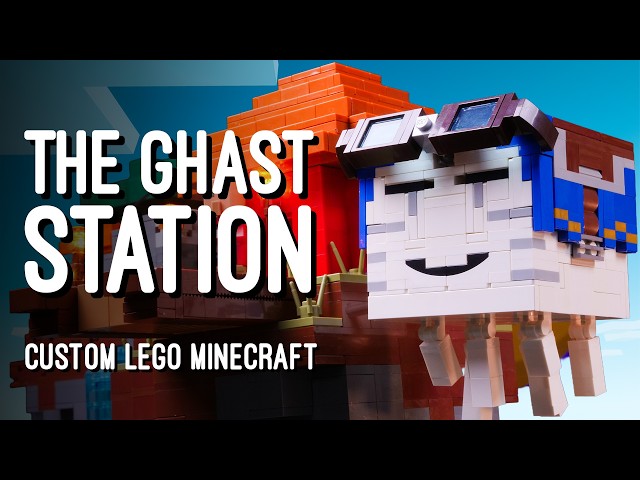 The Ghast Station | Custom LEGO Minecraft World