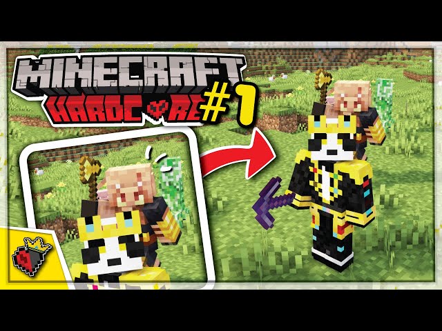 The Craziest START EVER in Minecraft Hardcore