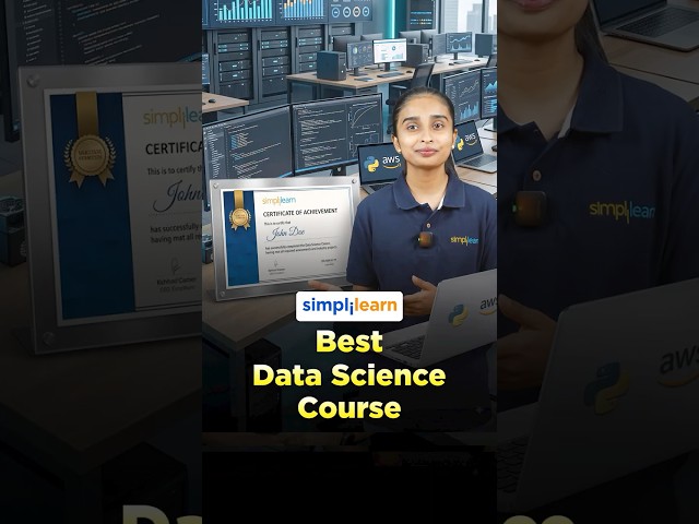 Top Data Science Course Online 2026 | Best Data Science Course Online 2026 | #Shorts | #Simplilearn