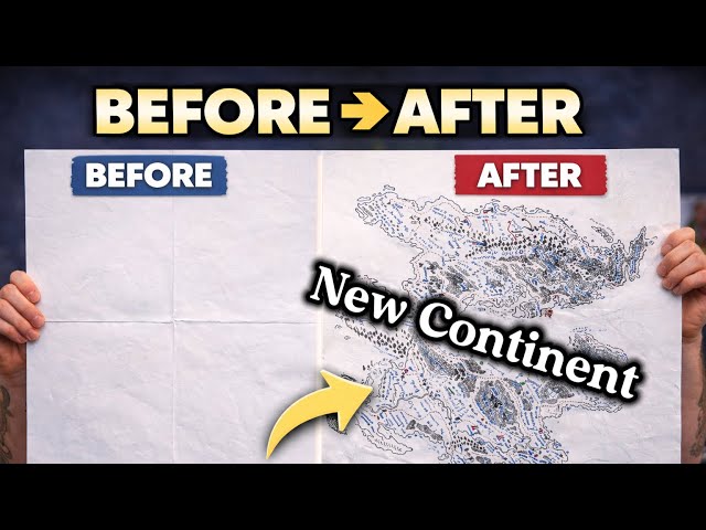 I Designed an Entire Continent for My Fantasy World