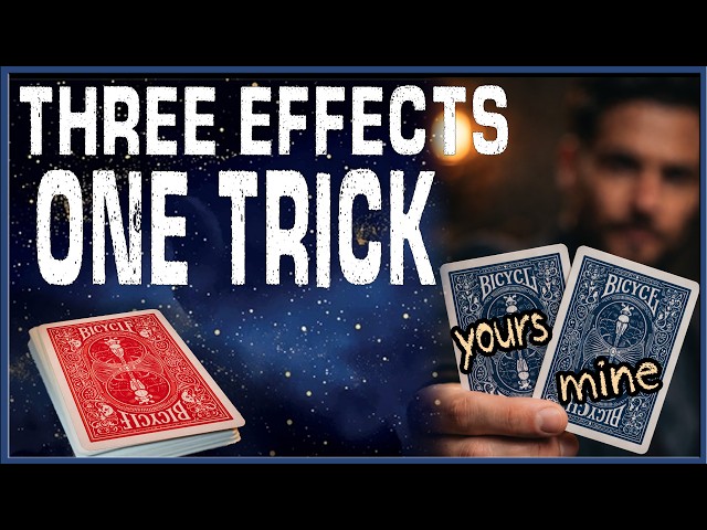 Prediction Card Trick - Incredible Triple Effects Trick - FREE Magic Tutorial