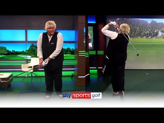 Laura Davies gives ESSENTIAL tips for shaping shots and hitting consistently | Shot Centre