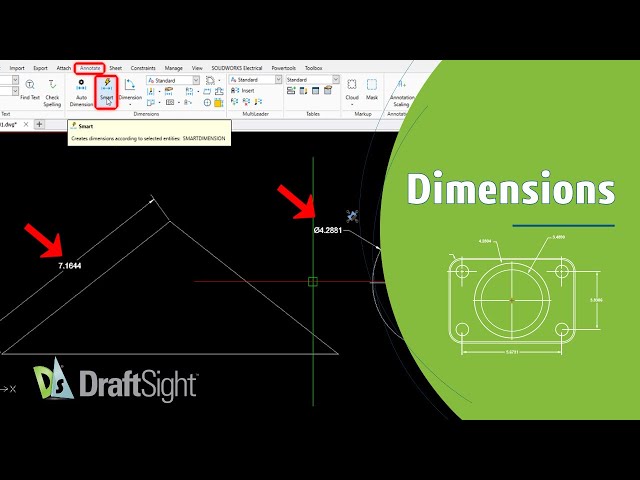 Create Smart Dimension