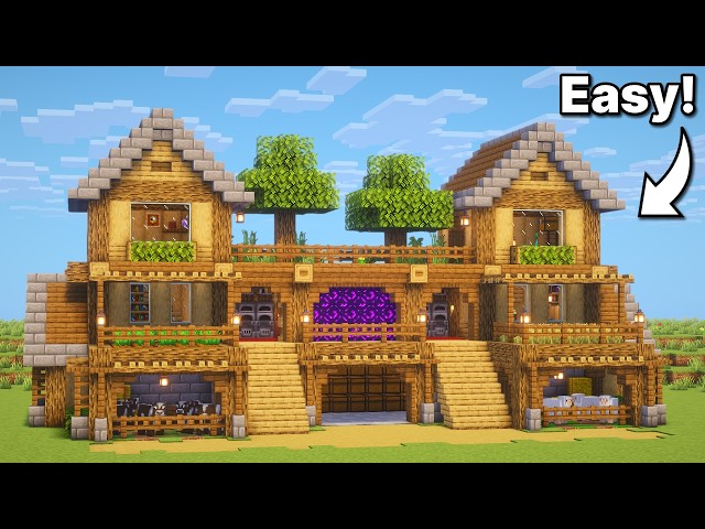 Minecraft: Ultimate Survival House Tutorial