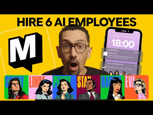 I Hired 6 AI Employees to Scale My Business to $1 Million
