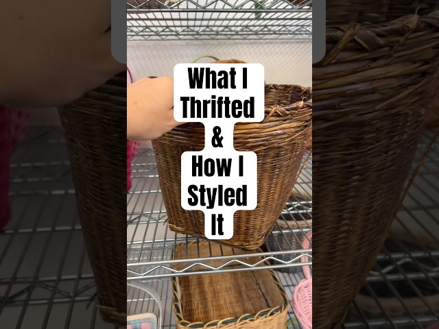 Transforming thrifted finds into… home decor | thrifted vs styled | DIY | thrift finds | Upcycling