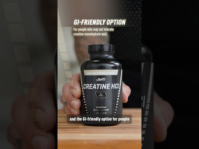 Creatine goes beyond muscle. New JYM Creatine HCl makes increasing your daily intake easy