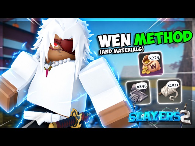 THE UPDATED PROJECT SLAYERS 2 WEN & MATERIALS GUIDE... (Wen, Locations & Farming)